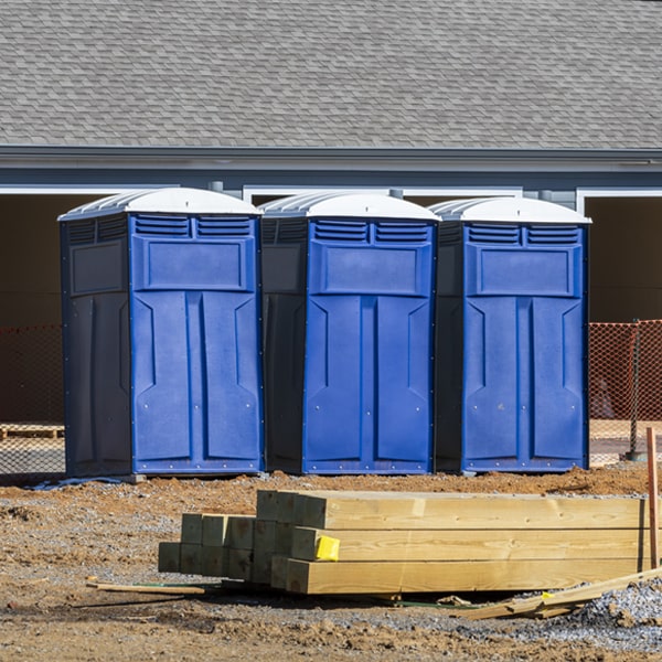 can i customize the exterior of the porta potties with my event logo or branding in Randolph Center